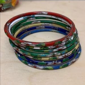 7- piece bangle set